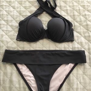 Victoria’s Secret Gray Bikini 36C top and L bottom